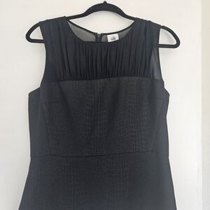 CAbi Black Textured Blouse